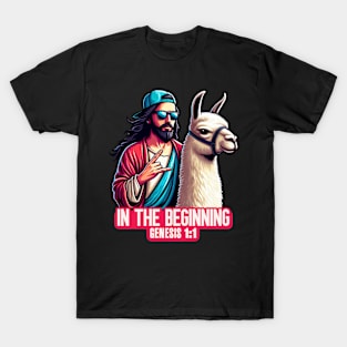 Genesis 1:1 In The Beginning T-Shirt